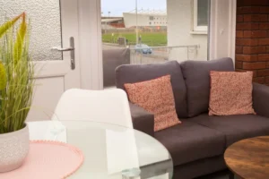 Blackpool holiday apartments flat2 lounge