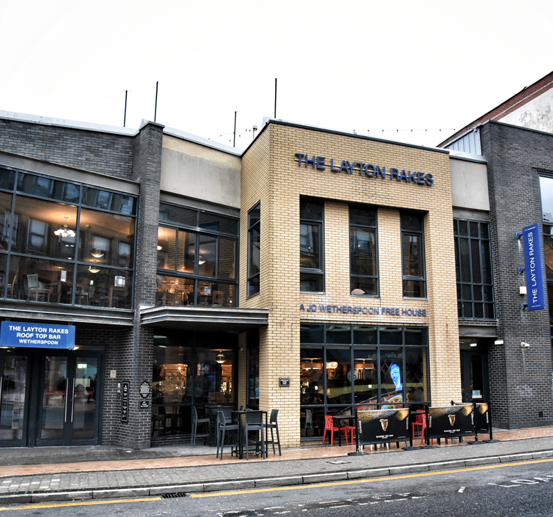 Spoons Blackpool town centre- The Layton Rakes